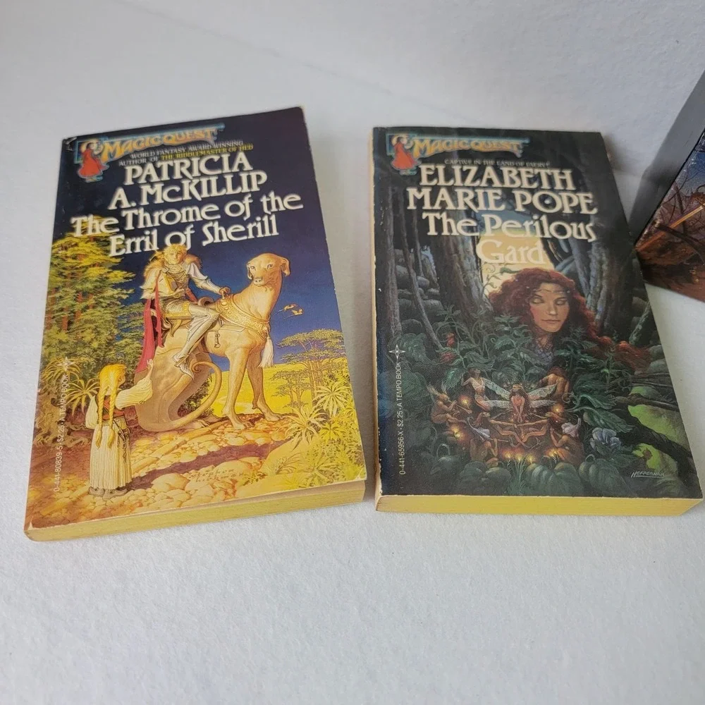 Vintage MagicQuest Box Set Wizards & Wanderers 1984 Paperbacks All 1st Run Rare